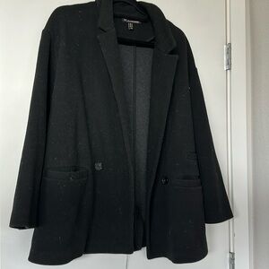 TRF outerwear black coat